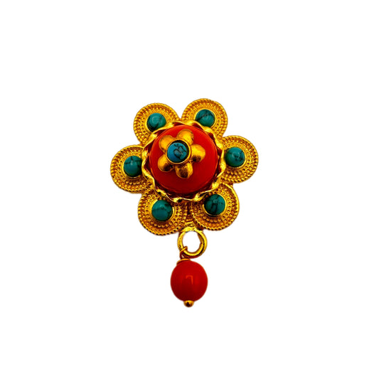 Special flower pin