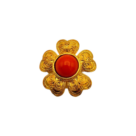 Jhuru flower pin