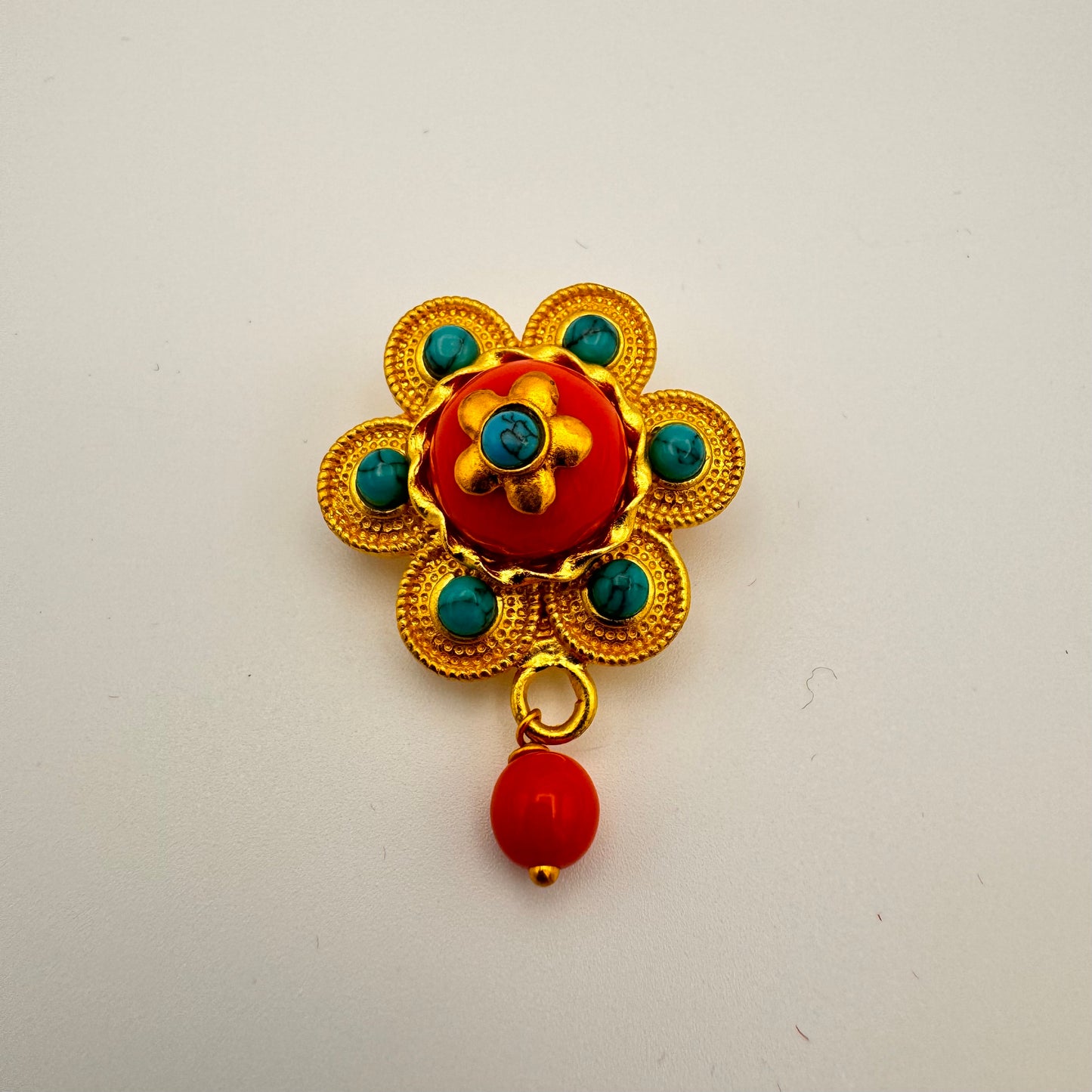 Special flower pin